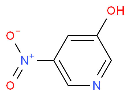 5-Nitropyridin-3-ol_分子结构_CAS_186593-26-0)