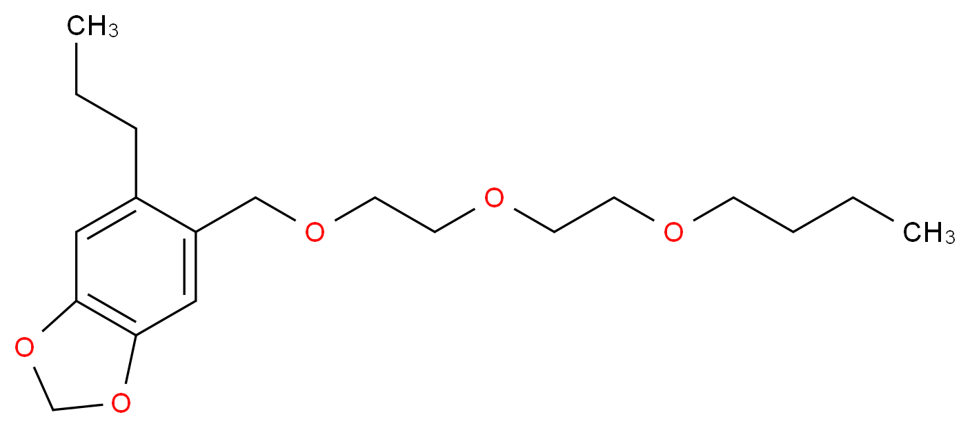 胡椒基丁醚_分子结构_CAS_51-03-6)