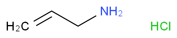 prop-2-en-1-amine hydrochloride_分子结构_CAS_10017-11-5