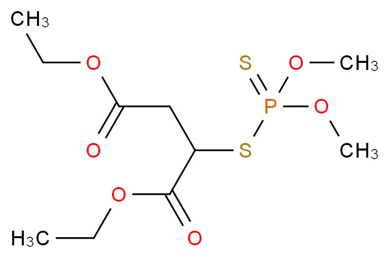 CAS_121-75-5 分子结构