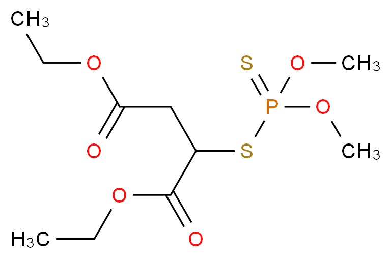 Malathion_分子结构_CAS_121-75-5)