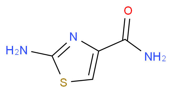 2-amino-1,3-thiazole-4-carboxamide_分子结构_CAS_118452-02-1