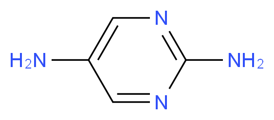 2,5-Diaminepyrimidine_分子结构_CAS_22715-27-1)