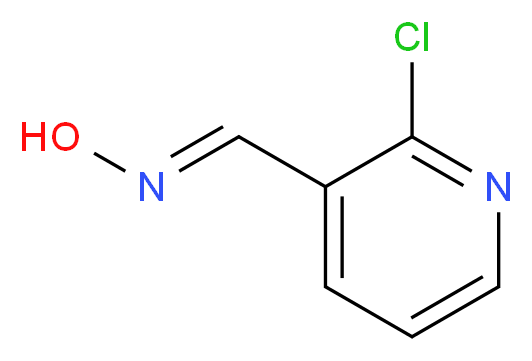 2-Chloronicotinaldehyde oxime_分子结构_CAS_)