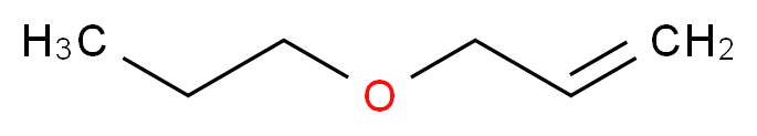 3-propoxyprop-1-ene_分子结构_CAS_1471-03-0