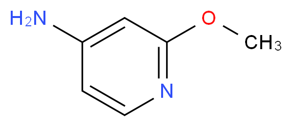 4-Amino-2-methoxypyridine_分子结构_CAS_20265-39-8)