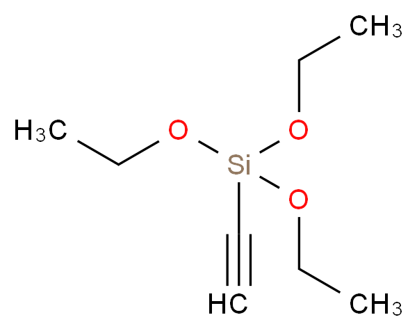 Triethoxyethynylsilane_分子结构_CAS_5700-28-7)