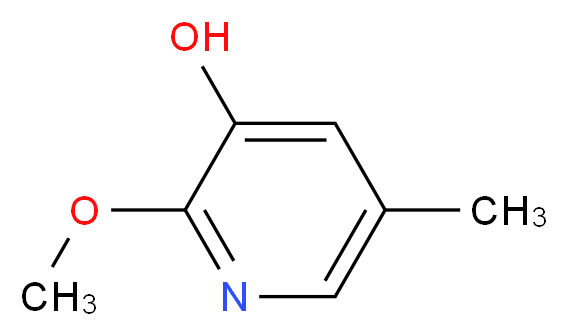 2-Methoxy-5-methylpyridin-3-ol_分子结构_CAS_)