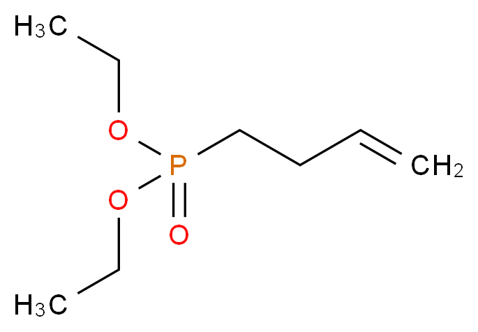 3-丁烯基磷羧酸乙酯_分子结构_CAS_15916-48-0)