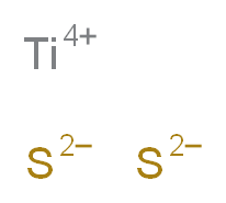 二硫化钛(IV)_分子结构_CAS_12039-13-3)