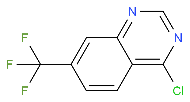 4-Chloro-7-(trifluoromethyl)quinazoline_分子结构_CAS_16499-65-3)