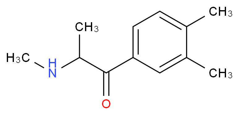 3,4-Dimethylmethcathinone_分子结构_CAS_1081772-06-6)