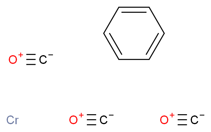 (Benzene)chromium tricarbonyl_分子结构_CAS_12082-08-5)