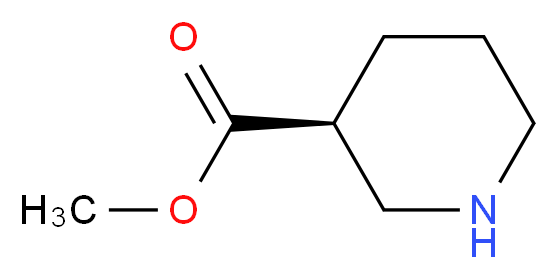 methyl (3S)-piperidine-3-carboxylate_分子结构_CAS_276248-50-1