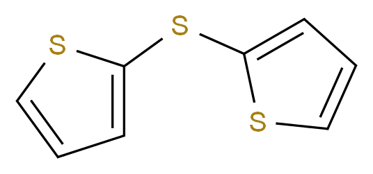 2-(thiophen-2-ylsulfanyl)thiophene_分子结构_CAS_3988-99-6