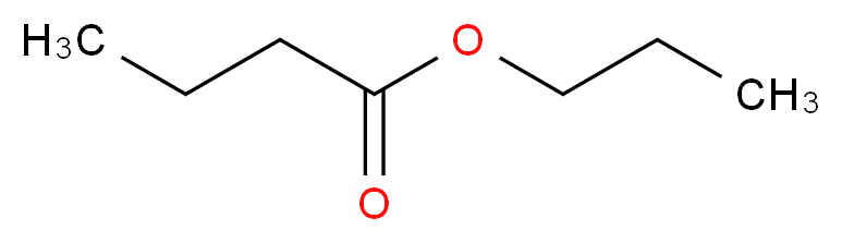 丁酸丙酯_分子结构_CAS_105-66-8)