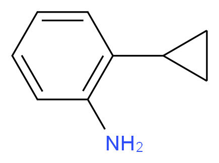 2-Cyclopropyl-phenylamine_分子结构_CAS_3158-73-4)