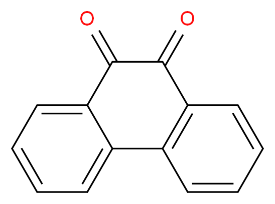 9,10-菲醌_分子结构_CAS_84-11-7)
