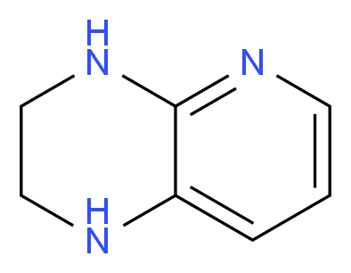 1H,2H,3H,4H-pyrido[2,3-b]pyrazine_分子结构_CAS_35808-40-3