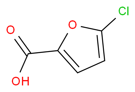 5-chlorofuran-2-carboxylic acid_分子结构_CAS_618-30-4