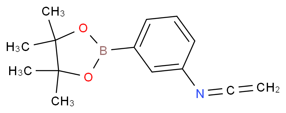 N-ethenylidene-3-(tetramethyl-1,3,2-dioxaborolan-2-yl)aniline_分子结构_CAS_396131-82-1