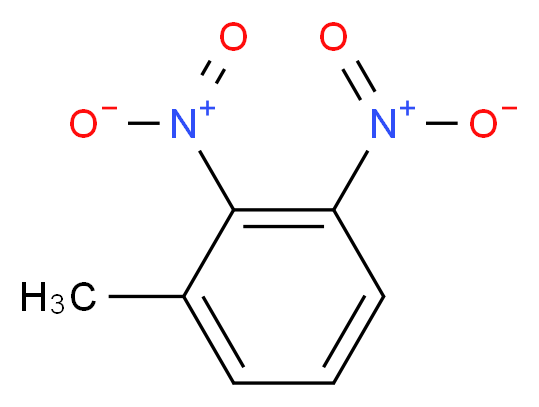 2,3-二硝基甲苯_分子结构_CAS_602-01-7)