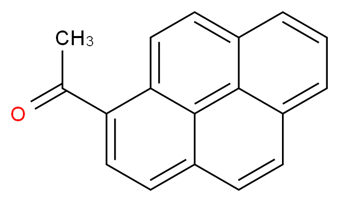 1-(pyren-1-yl)ethan-1-one_分子结构_CAS_3264-21-9