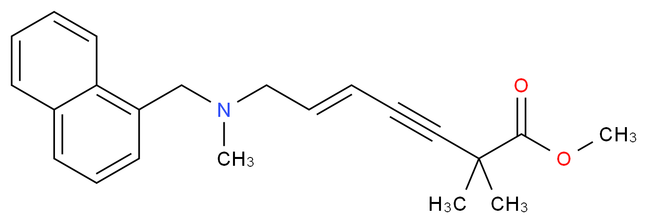 Carboxyterbinafine Methyl Ester_分子结构_CAS_1076199-76-2)