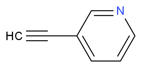 3-Ethynylpyridine_分子结构_CAS_2510-23-8)