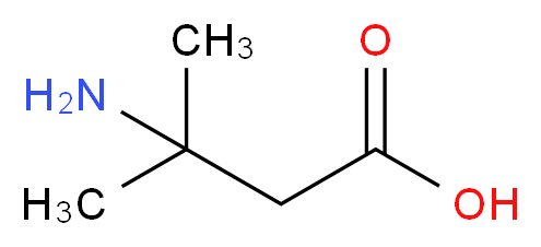 3-Amino-3-methylbutanoic acid_分子结构_CAS_625-05-8)