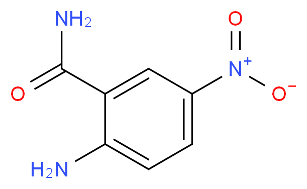 2-Amino-5-nitrobenzamide_分子结构_CAS_)