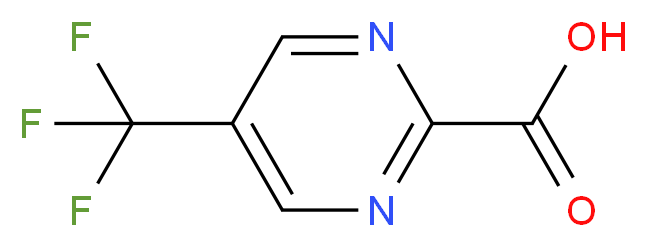 5-(Trifluoromethyl)pyrimidine-2-carboxylic acid_分子结构_CAS_944905-44-6)