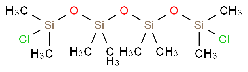 2,8-dichloro-2,4,4,6,6,8-hexamethyl-3,5,7-trioxa-2,4,6,8-tetrasilanonane_分子结构_CAS_2474-02-4