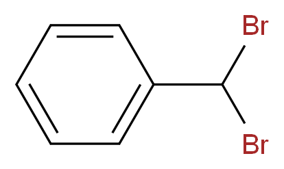 (dibromomethyl)benzene_分子结构_CAS_618-31-5