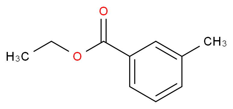 Ethyl 3-methylbenzoate_分子结构_CAS_120-33-2)