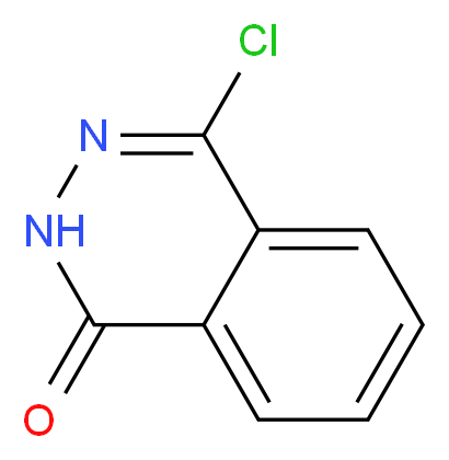 4-Chlorophthalazin-1(2H)-one_分子结构_CAS_2257-69-4)