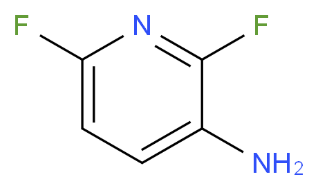 2,6-difluoropyridin-3-amine_分子结构_CAS_108118-69-0