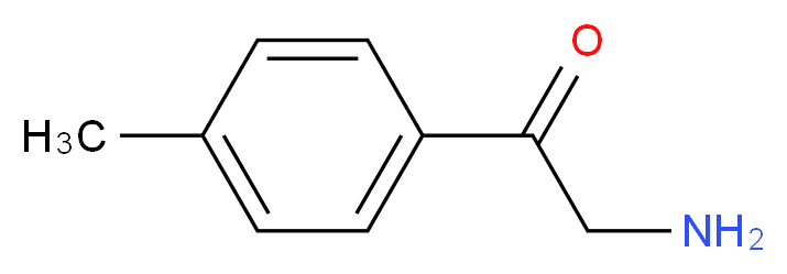 2-amino-1-(4-methylphenyl)ethan-1-one_分子结构_CAS_69872-37-3