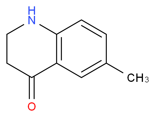 6-methyl-1,2,3,4-tetrahydroquinolin-4-one_分子结构_CAS_36054-00-9