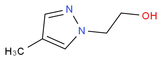 2-(4-methyl-1H-pyrazol-1-yl)ethanol_分子结构_CAS_1006469-41-5)