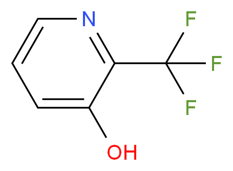 3-Hydroxy-2-(trifluoromethyl)pyridine_分子结构_CAS_1063697-17-5)