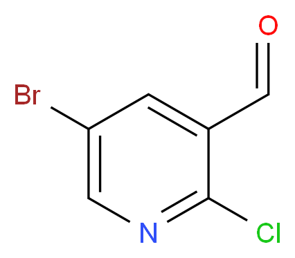 5-Bromo-2-chloronicotinaldehyde_分子结构_CAS_228251-24-9)