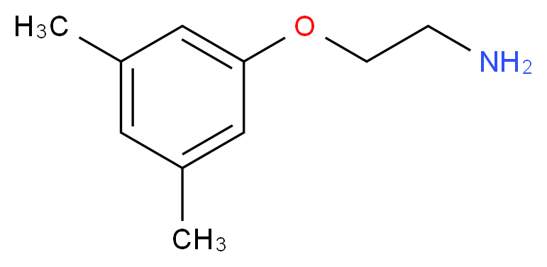 [2-(3,5-dimethylphenoxy)ethyl]amine_分子结构_CAS_26646-46-8)