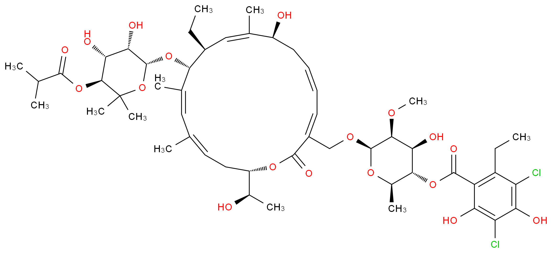 Fidaxomicin_分子结构_CAS_873857-62-6)