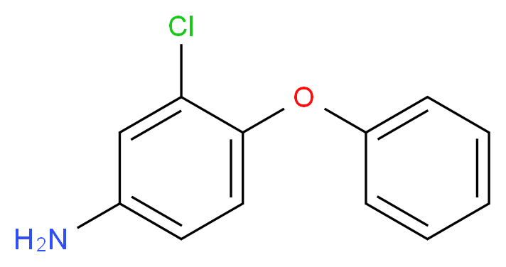 3-chloro-4-phenoxyaniline_分子结构_CAS_5335-29-5