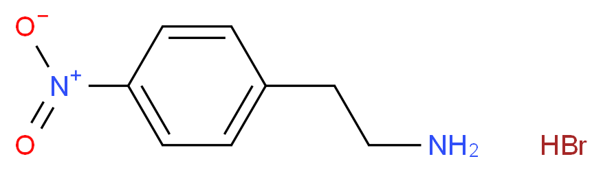 2-(4-nitrophenyl)ethan-1-amine hydrobromide_分子结构_CAS_69447-84-3