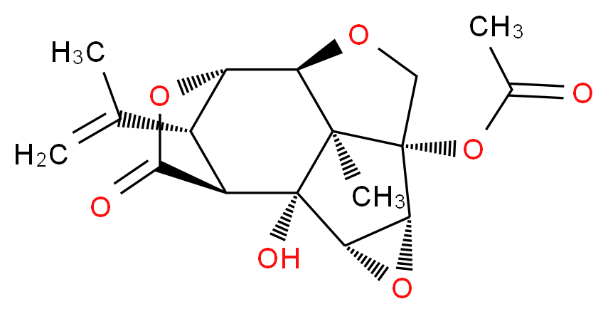 13-O-Acetylcorianin_分子结构_CAS_108887-44-1)