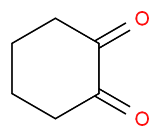 Cyclohexane-1,2-dione 98%_分子结构_CAS_765-87-7)