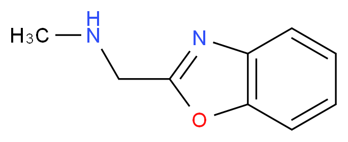 (1,3-benzoxazol-2-ylmethyl)(methyl)amine_分子结构_CAS_136727-12-3