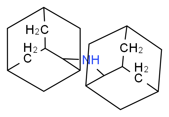 Di-adamantan-2-yl-amine_分子结构_CAS_)